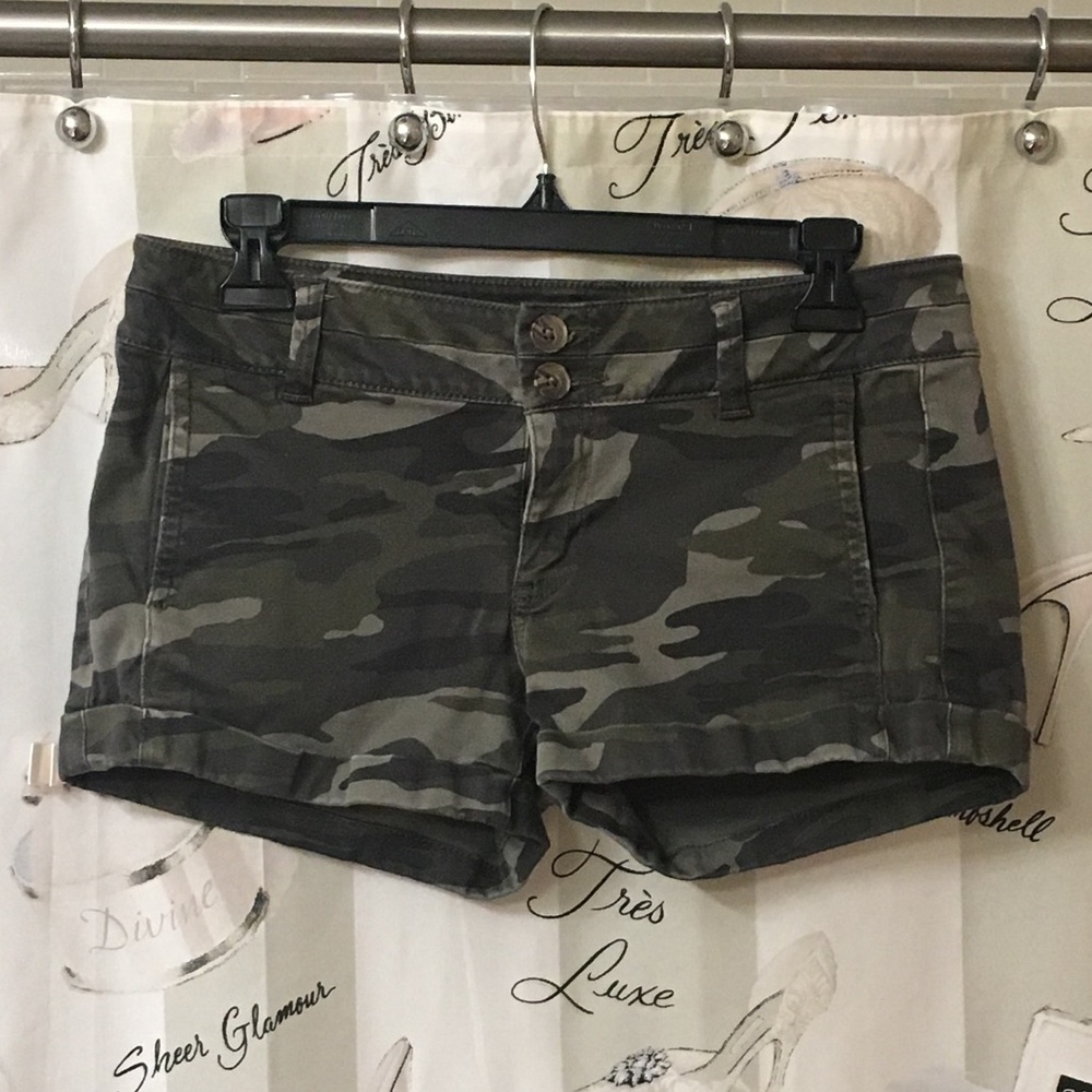 Camouflage shorts